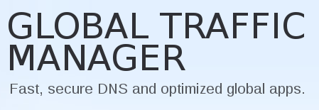 Marketing for F5's 'Global Traffic Manager': 'Fast, secure DNS and optimized global apps'
